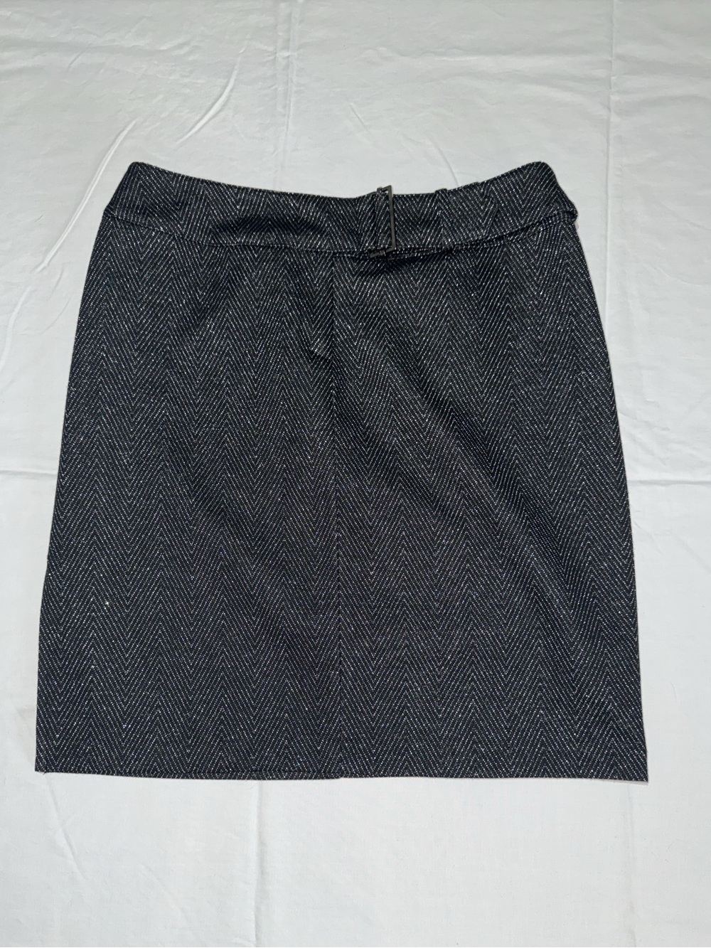 Express Herringbone Skirt